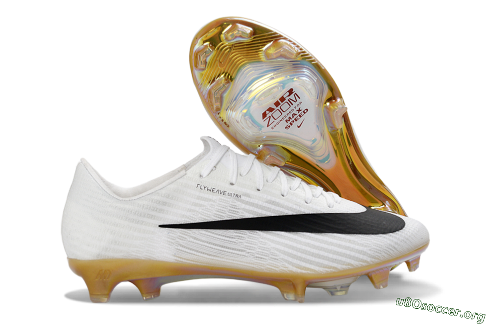 Nike Air Zoom Mercurial Superfly 11 FG Football Boots - White/Iridescent Yellow/Black 2