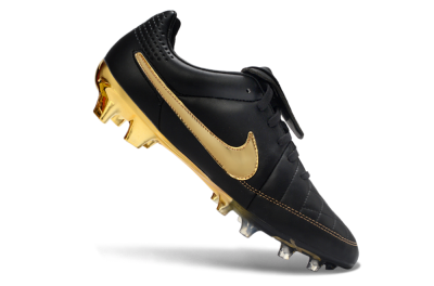 Nike Tiempo Legend SE FG Football Boots - Black/Gold/Sleek Black