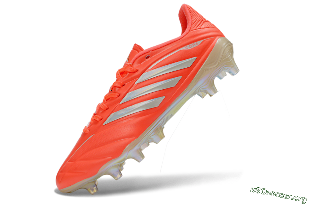 Adidas Copa Pure 3 Elite FG Football Boots - Orange/Vibrant Coral/Glossy Silver 4