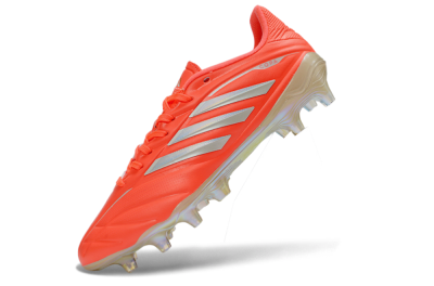 Adidas Copa Pure 3 Elite FG Football Boots - Orange/Vibrant Coral/Glossy Silver
