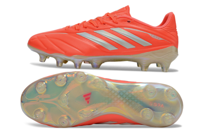 Adidas Copa Pure 3 Elite FG Football Boots - Orange/Vibrant Coral/Glossy Silver