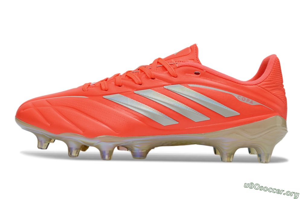 Adidas Copa Pure 3 Elite FG Football Boots - Orange/Vibrant Coral/Glossy Silver 3