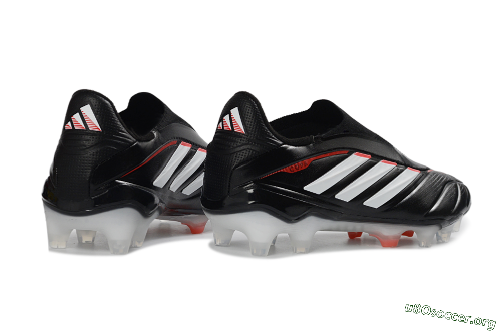 Adidas Copa Pure 4 Elite FG Football Boots - Black/White/Red 6