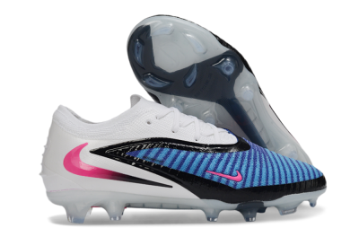 Nike Phantom 6 Elite Low FG Football Boots - Blue/Electric Blue/Fierce Pink