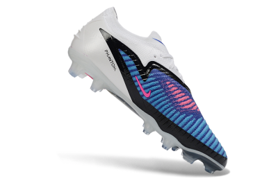 Nike Phantom 6 Elite Low FG Football Boots - Blue/Electric Blue/Fierce Pink
