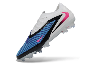 Nike Phantom 6 Elite Low FG Football Boots - Blue/Electric Blue/Fierce Pink