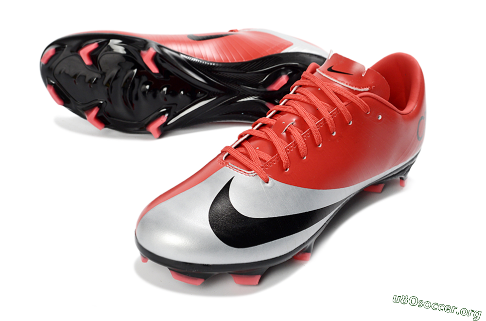 Nike Air Zoom Mercurial Vapor Superfly 1 CR7 2026 World Cup FG Football Boots - Orange/Dynamic Sunset/Metallic Silver 1