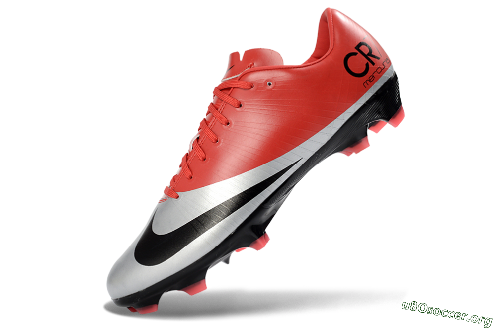 Nike Air Zoom Mercurial Vapor Superfly 1 CR7 2026 World Cup FG Football Boots - Orange/Dynamic Sunset/Metallic Silver 11