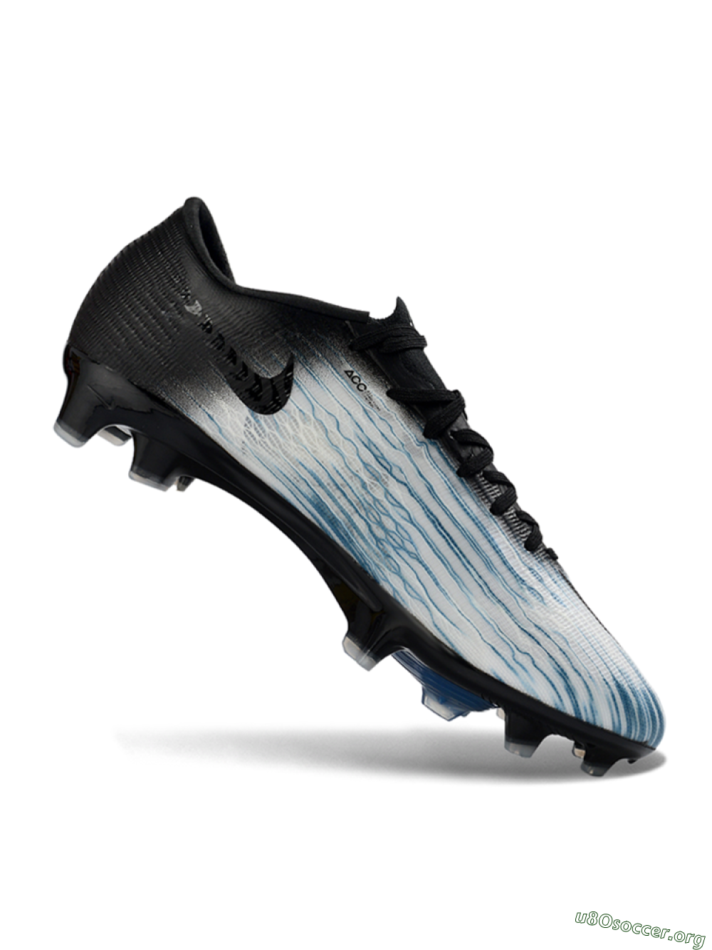 Nike Air Zoom Mercurial Superfly 11 FG Football Boots - White/Sky Blue/Black 4