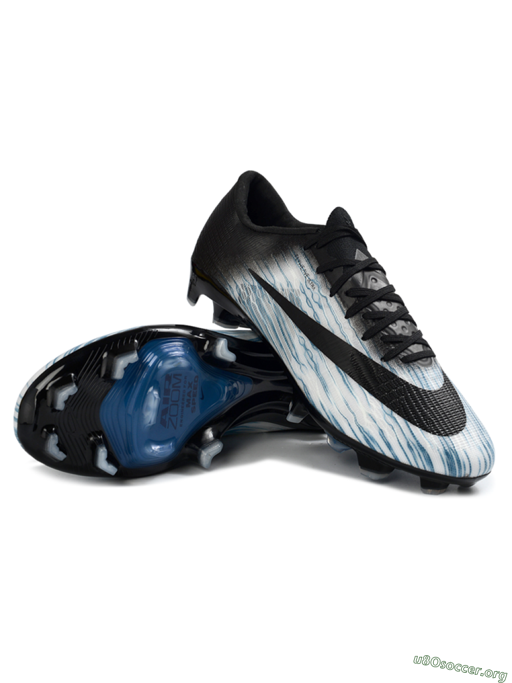 Nike Air Zoom Mercurial Superfly 11 FG Football Boots - White/Sky Blue/Black 0