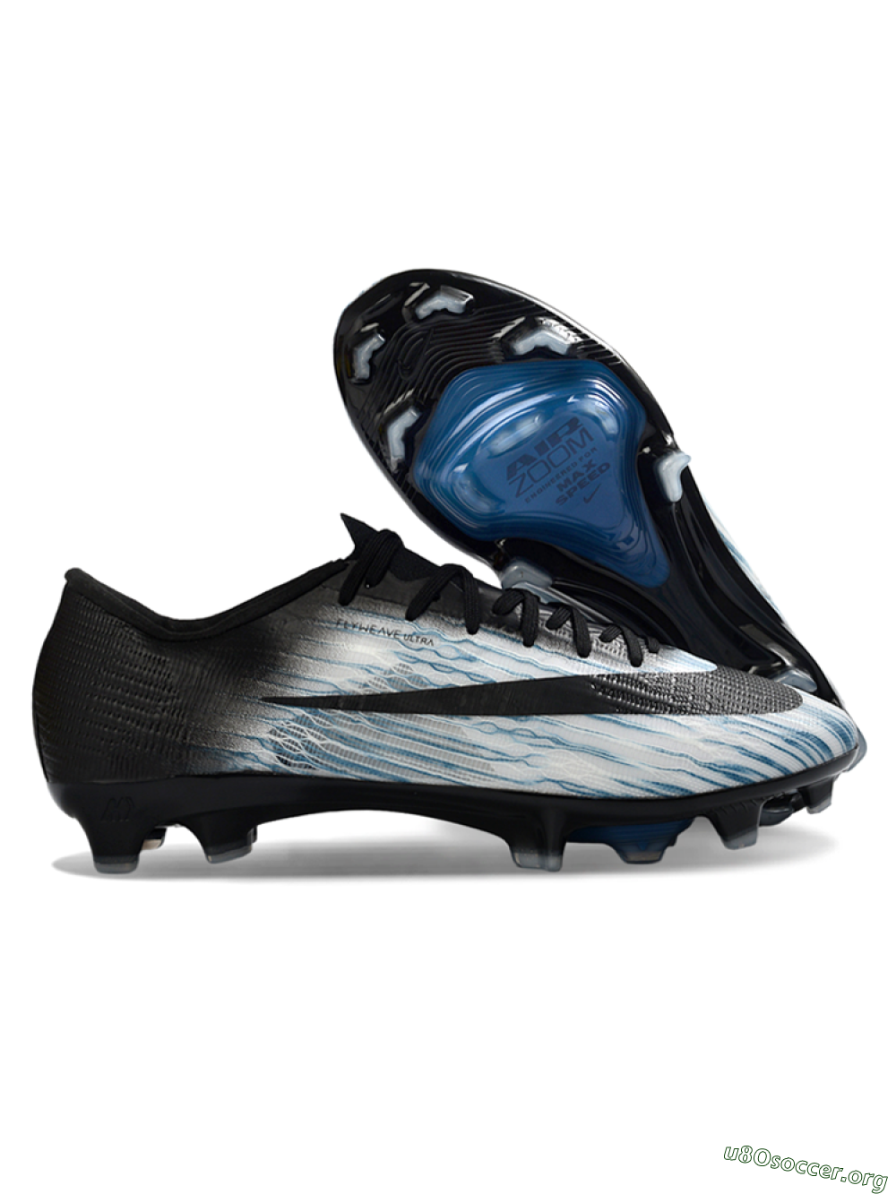 Nike Air Zoom Mercurial Superfly 11 FG Football Boots - White/Sky Blue/Black 2