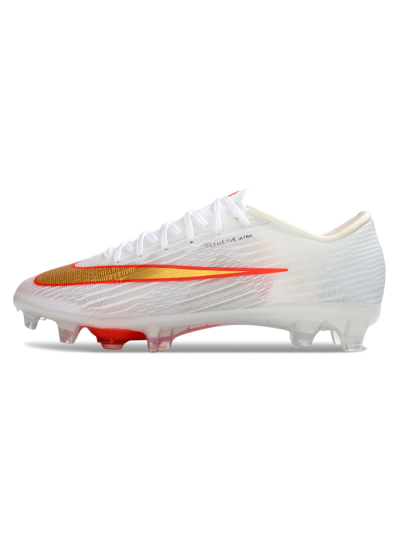 Nike Air Zoom Mercurial Superfly 11 FG Football Boots - White/Bright Orange/Gold Metallic