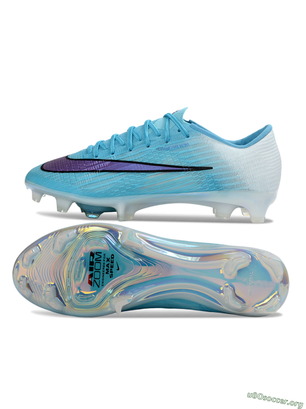 Nike Air Zoom Mercurial Superfly 11 FG Football Boots - Blue/Iridescent Blue/Deep Purple 1