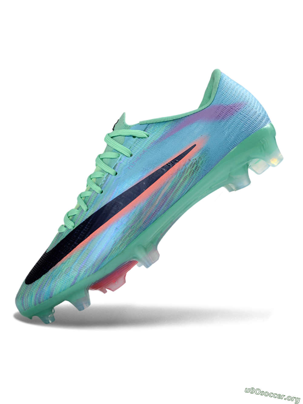 Nike Air Zoom Mercurial Superfly 11 FG Football Boots - Green/Aqua Mist/Fusion Pink 5