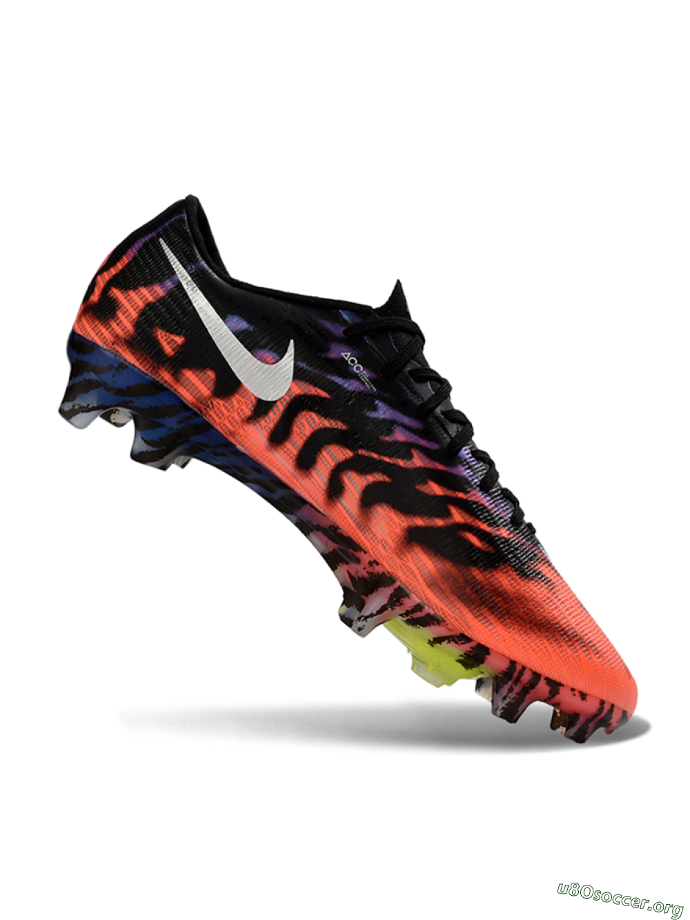 Nike Air Zoom Mercurial Superfly 11 FG Football Boots - Black/Electric Orange/Blue Blaze 4