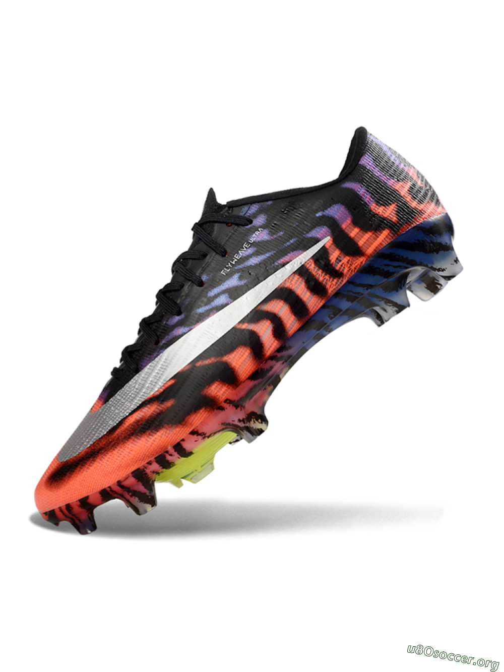 Nike Air Zoom Mercurial Superfly 11 FG Football Boots - Black/Electric Orange/Blue Blaze 5