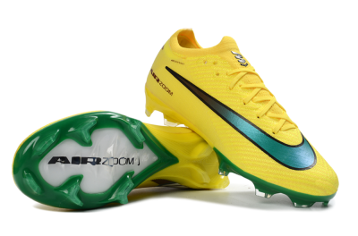 Nike Air Zoom Mercurial Vapor 16 Elite FG Football Boots - Yellow/Electric Green/Steel Blue