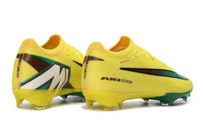 Nike Air Zoom Mercurial Vapor 16 Elite FG Football Boots - Yellow/Electric Green/Steel Blue