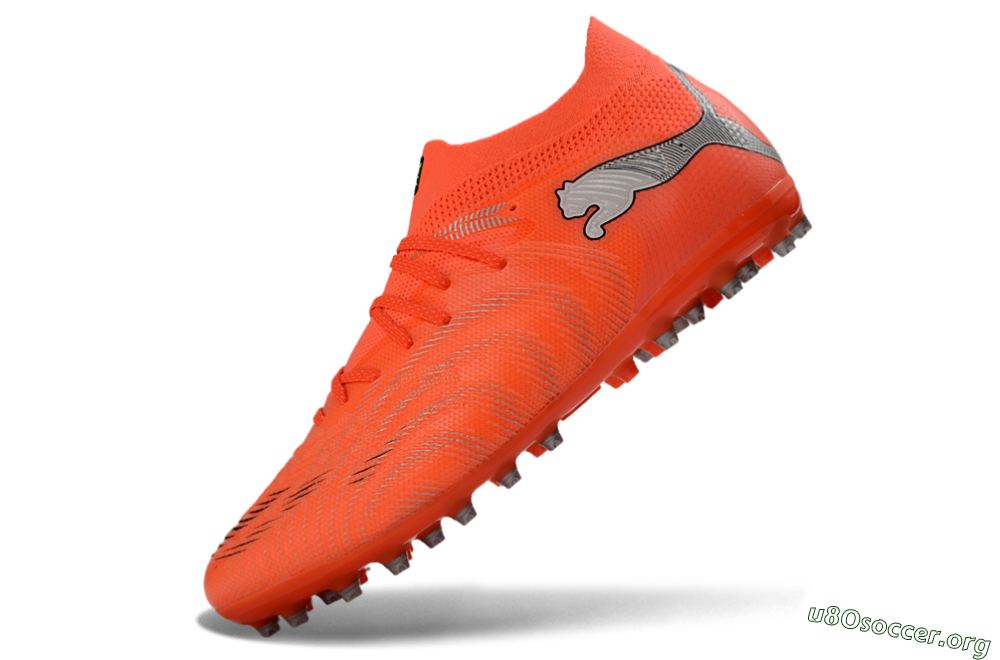 Puma Future 8 Ultimate MG Football Boots - Orange/Bright Flame/Neon Ember 5