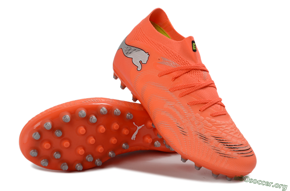 Puma Future 8 Ultimate MG Football Boots - Orange/Bright Flame/Neon Ember 0