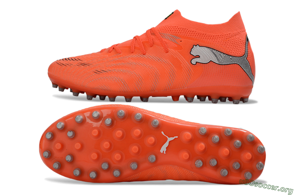 Puma Future 8 Ultimate MG Football Boots - Orange/Bright Flame/Neon Ember 1