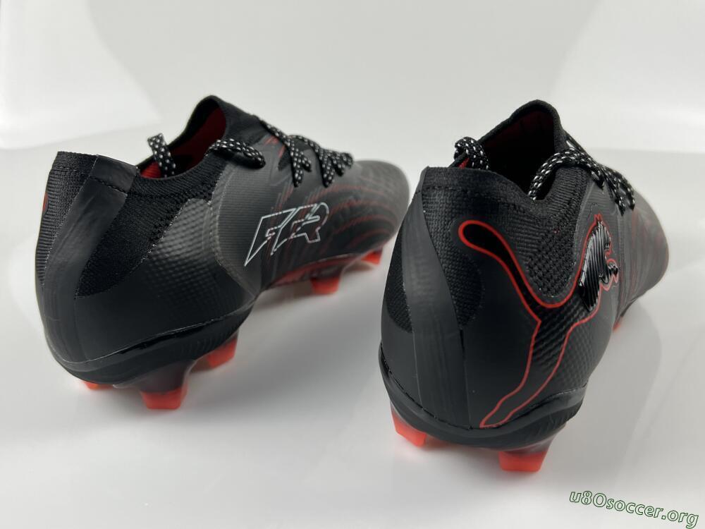 Puma Future 8 Ultimate FG Football Boots - Black/Electric Red/Shadow Black
