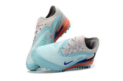 Nike Phantom 6 Elite Low TF Football Shoes - Blue/Aqua Breeze/Coral Burst