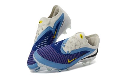 Nike Phantom 6 Elite Low FG Football Boots - Blue/Sky Blue/Deep Purple