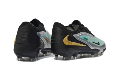 Nike Phantom 6 Elite Low FG Football Boots - Aqua/Metallic Silver/Black