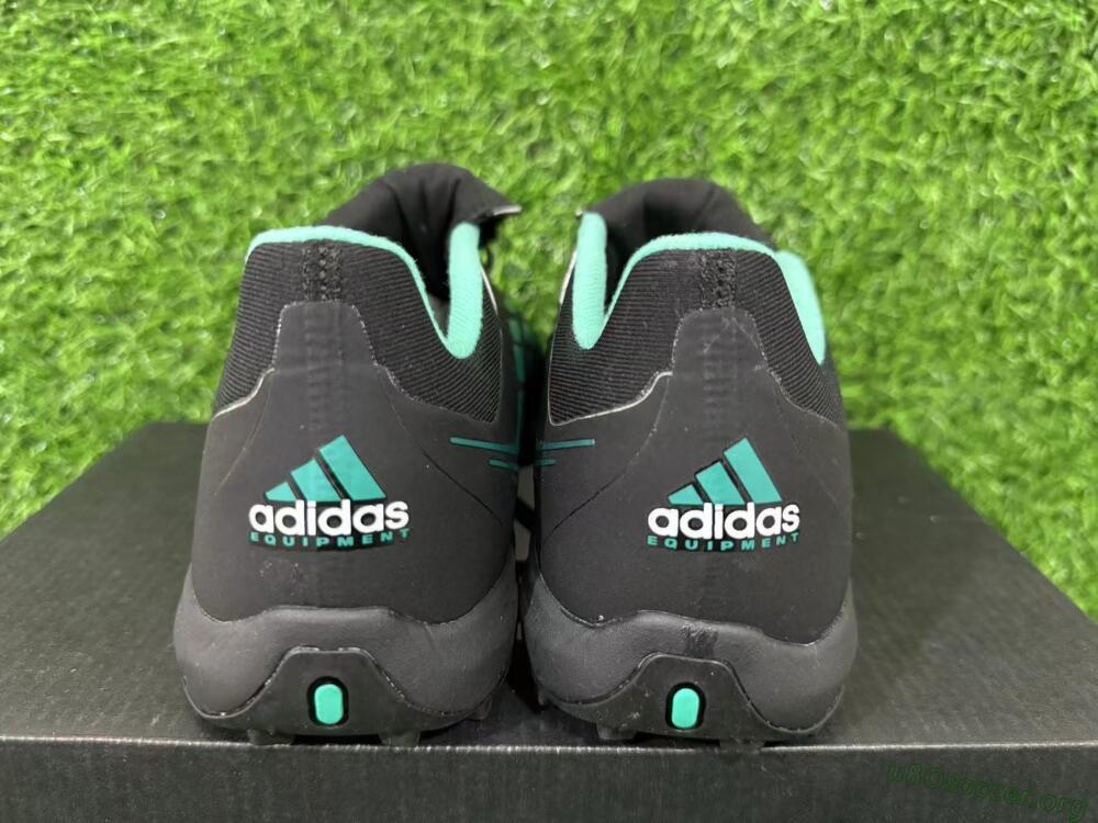 Adidas Predator 26 Elite Fold-Over Tongue TF Football Shoes - Black/Aqua Blue/Charcoal Grey