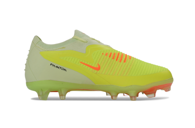 Nike Phantom 6 Elite Low FG Football Boots - Yellow/Neon Green/Electric Orange
