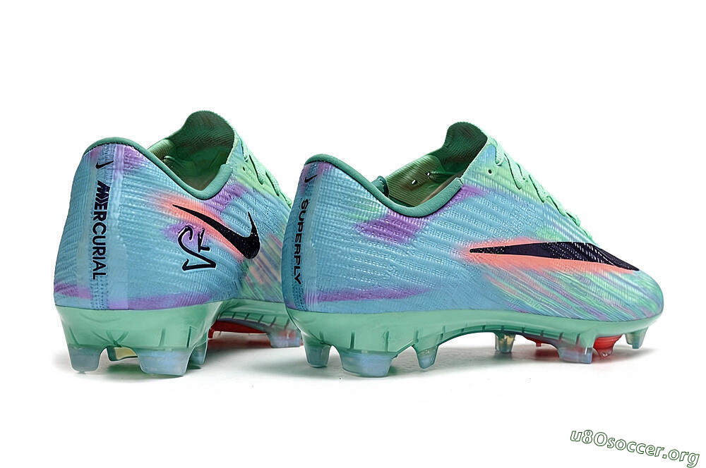 Nike Air Zoom Mercurial Superfly 11 FG Football Boots - Aqua/Cool Mint/Tropical Coral 6