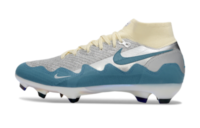 Nike Air Zoom Mercurial Superfly 10 Elite FG Football Boots - Blue/Sky Blue/Soft Cream