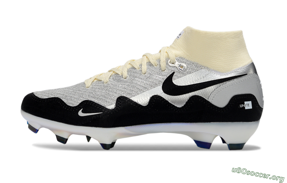 Nike Air Zoom Mercurial Superfly 10 Elite FG Football Boots - White/Metallic Silver/Champagne 3