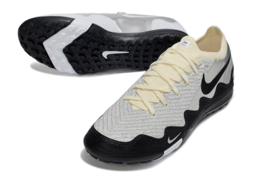 Nike Air Zoom Mercurial Vapor 16 Elite TF Football Shoes - White/Slate Grey/Soft Cream