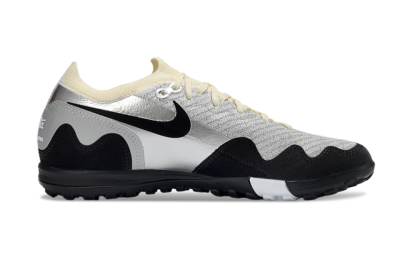 Nike Air Zoom Mercurial Vapor 16 Elite TF Football Shoes - White/Slate Grey/Soft Cream