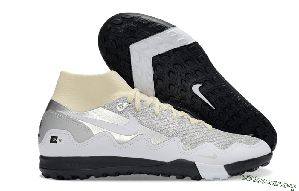 Nike Air Zoom Mercurial Superfly 10 Elite TF Football Shoes - Gray/Light Gray/Black 2