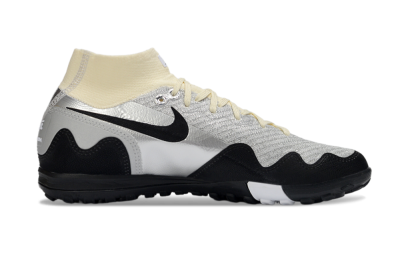 Nike Air Zoom Mercurial Superfly 10 Elite TF Football Shoes - Gray/Light Gray/Black