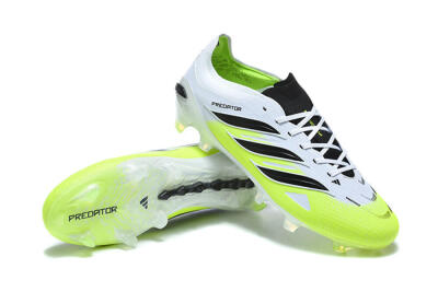 Adidas Predator 26 Elite FG Football Boots - Yellow/Lime Burst/White Fusion