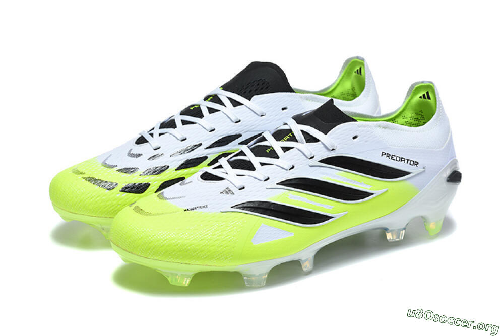 Adidas Predator 26 Elite FG Football Boots - Yellow/Lime Burst/White Fusion 5