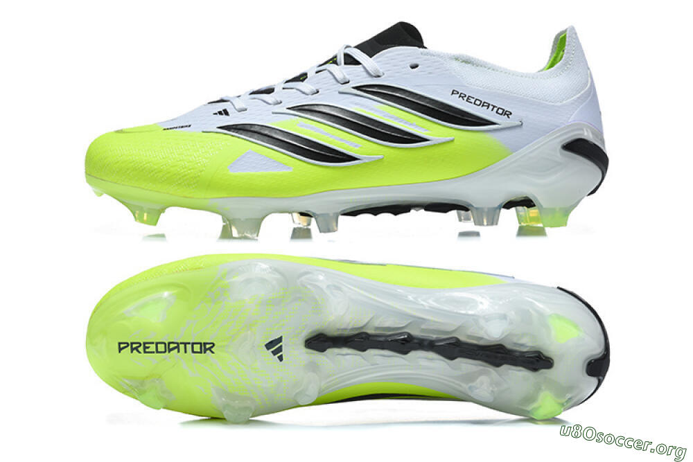 Adidas Predator 26 Elite FG Football Boots - Yellow/Lime Burst/White Fusion 1