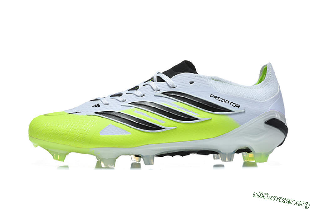 Adidas Predator 26 Elite FG Football Boots - Yellow/Lime Burst/White Fusion 3