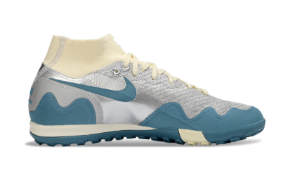 Nike Air Zoom Mercurial Superfly 10 Elite TF Football Shoes - Blue/Ocean Breeze/Misty Gray