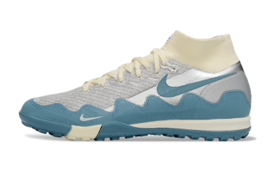 Nike Air Zoom Mercurial Superfly 10 Elite TF Football Shoes - Blue/Ocean Breeze/Misty Gray