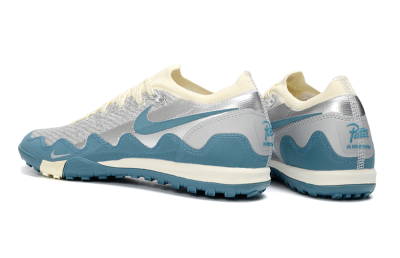 Nike Air Zoom Mercurial Vapor 16 Elite TF Football Shoes - Blue/Creamy Blue/Soft Grey