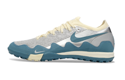 Nike Air Zoom Mercurial Vapor 16 Elite TF Football Shoes - Blue/Creamy Blue/Soft Grey