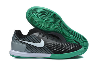 Nike MagistaX Finale 2 IC Football Shoes - Black/Aqua Green/Gray