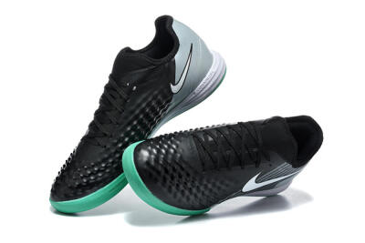 Nike MagistaX Finale 2 IC Football Shoes - Black/Aqua Green/Gray