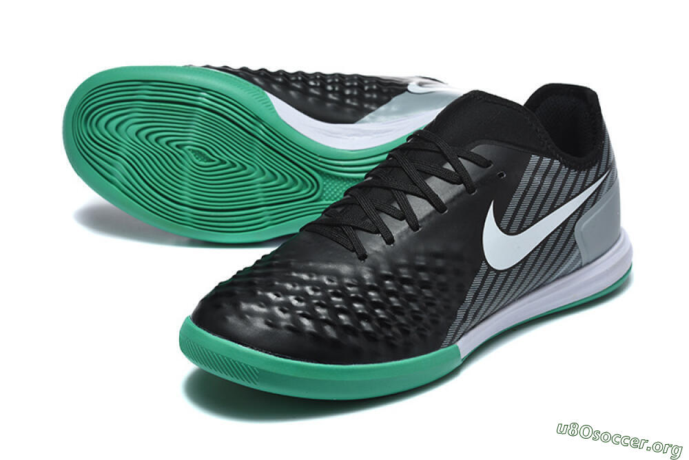Nike MagistaX Finale 2 IC Football Shoes - Black/Aqua Green/Gray 0