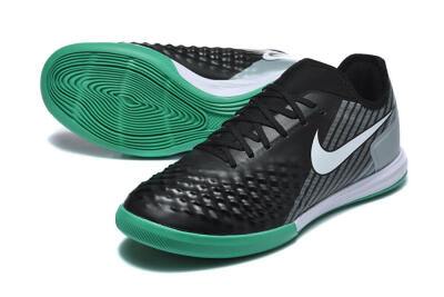 Nike MagistaX Finale 2 IC Football Shoes - Black/Aqua Green/Gray